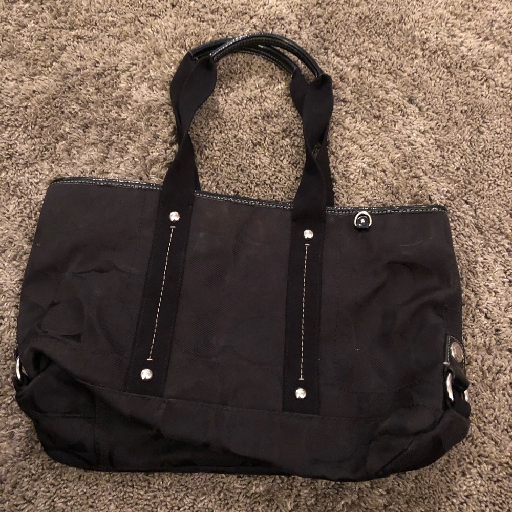 Coach purse handbag‎ black
